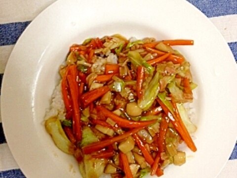 余った野菜で作れる中華飯